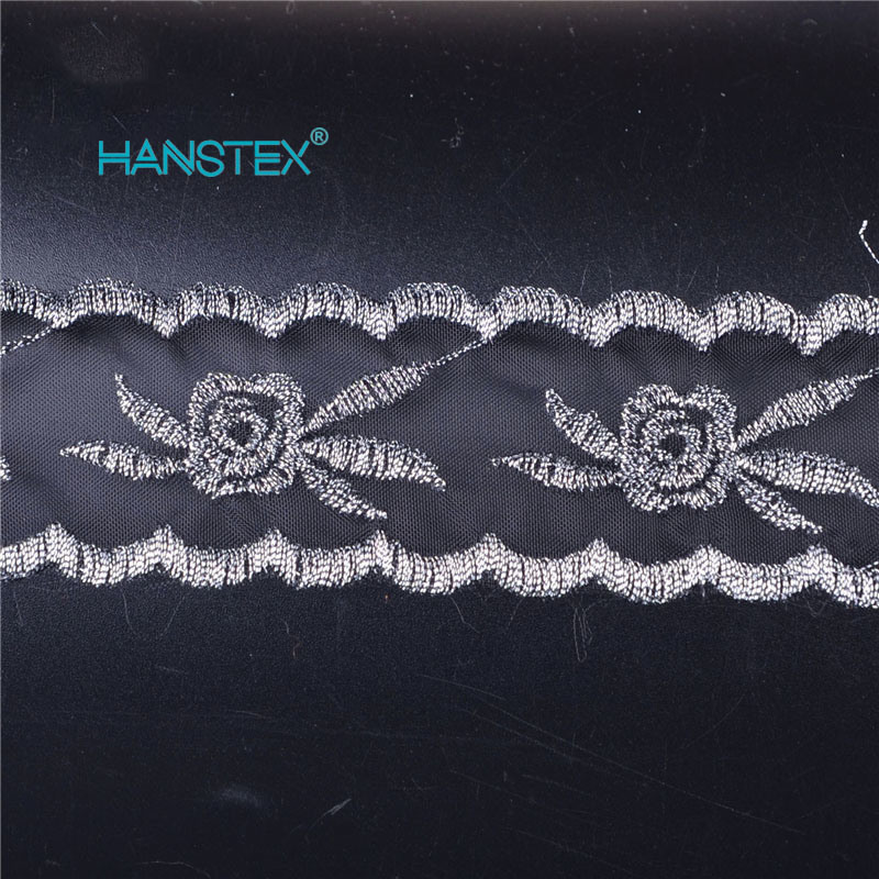 Hans Factory Prices Stylish Embroidered Trim
