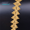 Hans Wholesale Custom Logo Nice Design Gold Trimming Lace