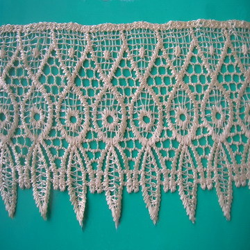 100% Cotton High Quality Embroidery Lace (FL-002)