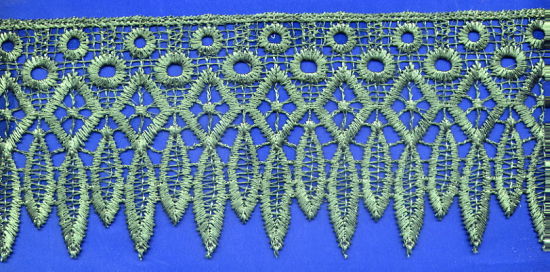100% Cotton High Quality Embroidery Lace (FL-004)