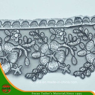 2016 New Design Embroidery Lace on Organza (HD-029)