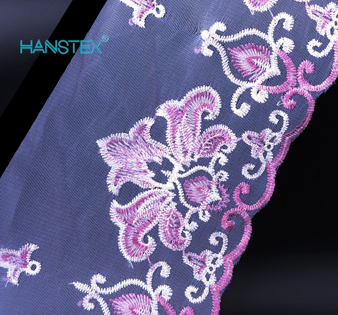 Hans Factory Customized Stylish Spider Web Lace Fabric