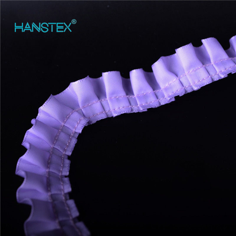 Hans Free Sample Latest Arrival Ruffle Lace Trim