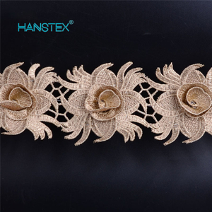 Hans Best Selling New Design Chemical Lace Overlay