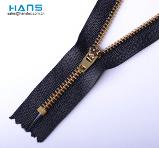 Hans Custom Made Eco Friendly Jeans Brass Zipper