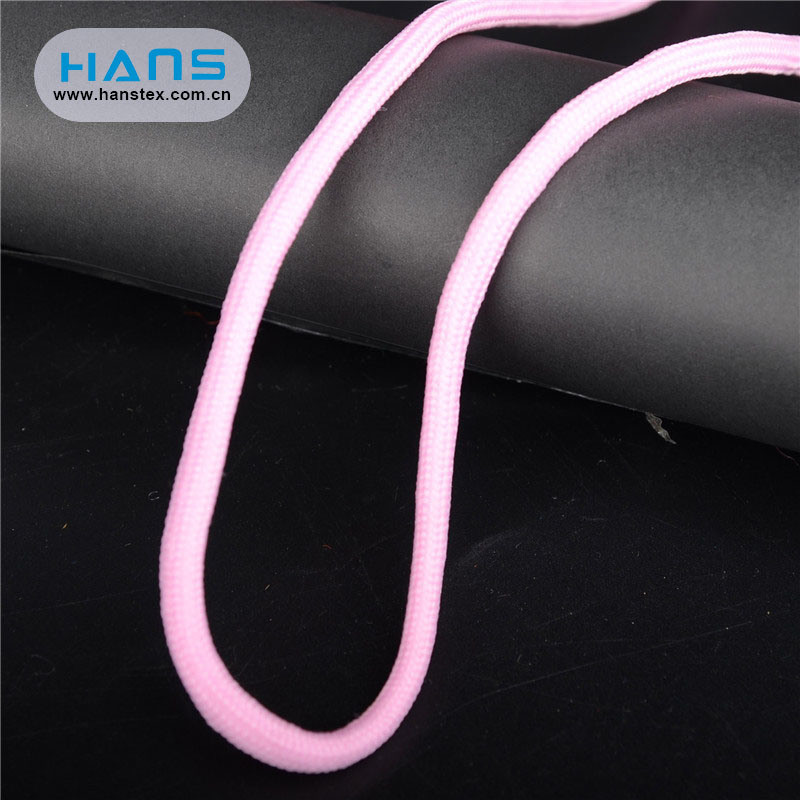 Hans Factory Price Weave Flat Drawstring Cord