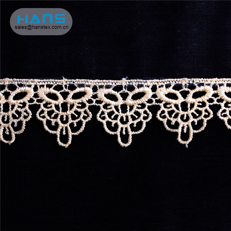 Hans Manufacturer OEM New Arrival Lace Fabric for Wedding Dress