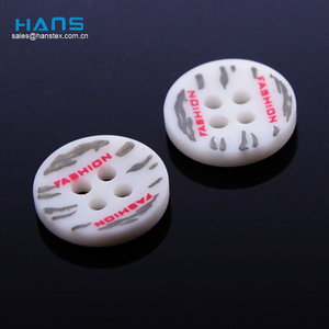 ODM/OEM Design Print Logo Polyester Button