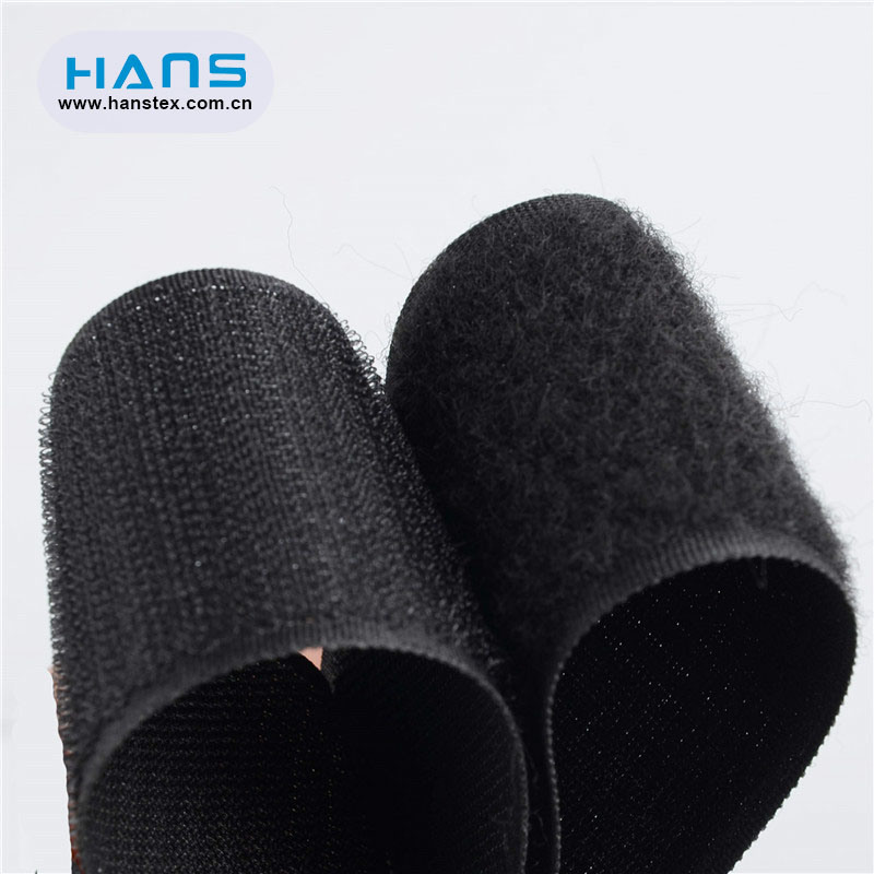 Hans Amazon Top Seller Solid Color Hook and Loop Tape