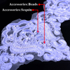 Hans Best Selling New Design Chemical Lace Overlay