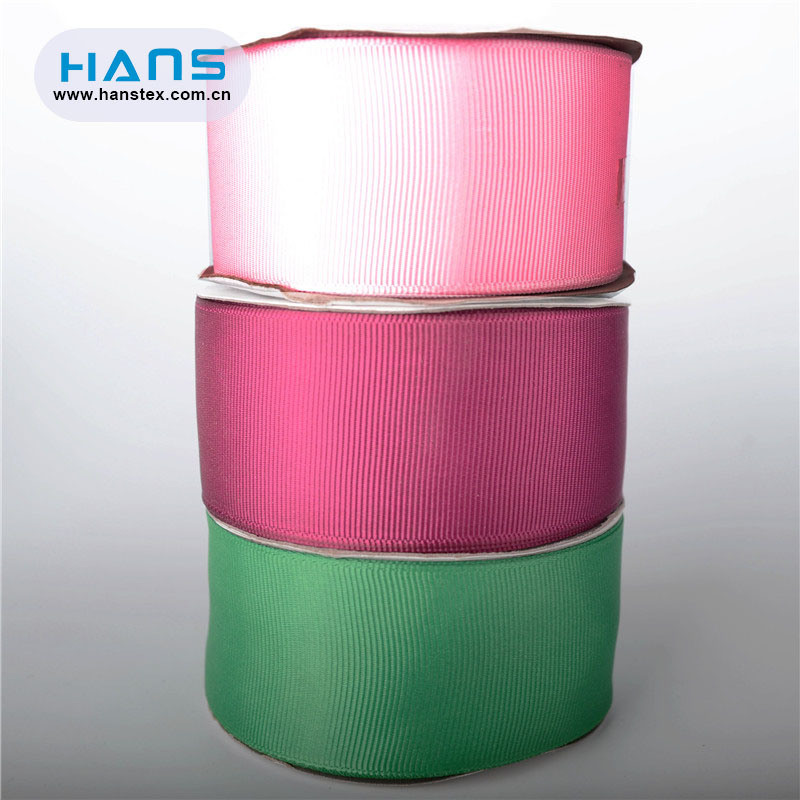 Hans Accept Custom Decoration Gross Grain Ribbon