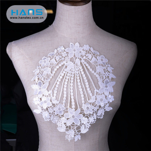 Hans Eco Custom Made Nice Design Lace Patch