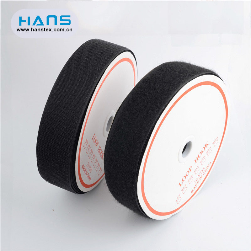Hans Amazon Top Seller Solid Color Hook and Loop Tape