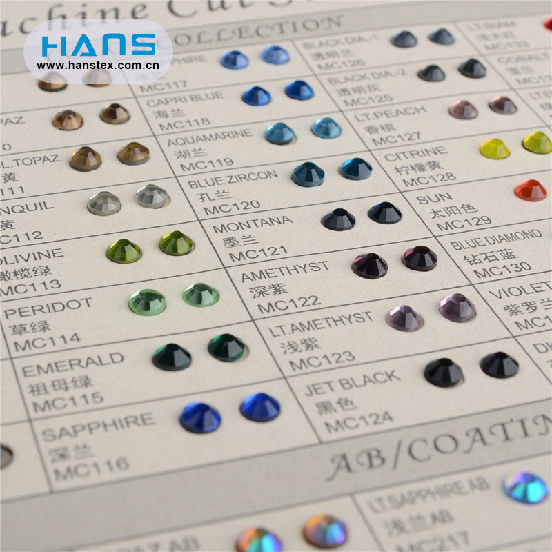 Hans Custom Promotion Multi Size Rhinestone Crystal