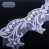 Hans Free Design Soft White Bridal Embroidered Tulle Lace Fabric