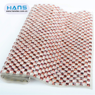 Hans ODM / OEM Design Hole Diamond Rhinestone Adhesive Sheet