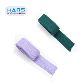 Hans Good Quality Fashion Twill Tape Cotton
