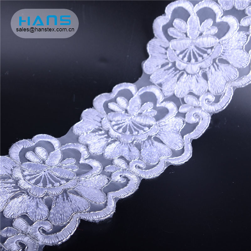 Hans China Factory White Lace Wedding Card