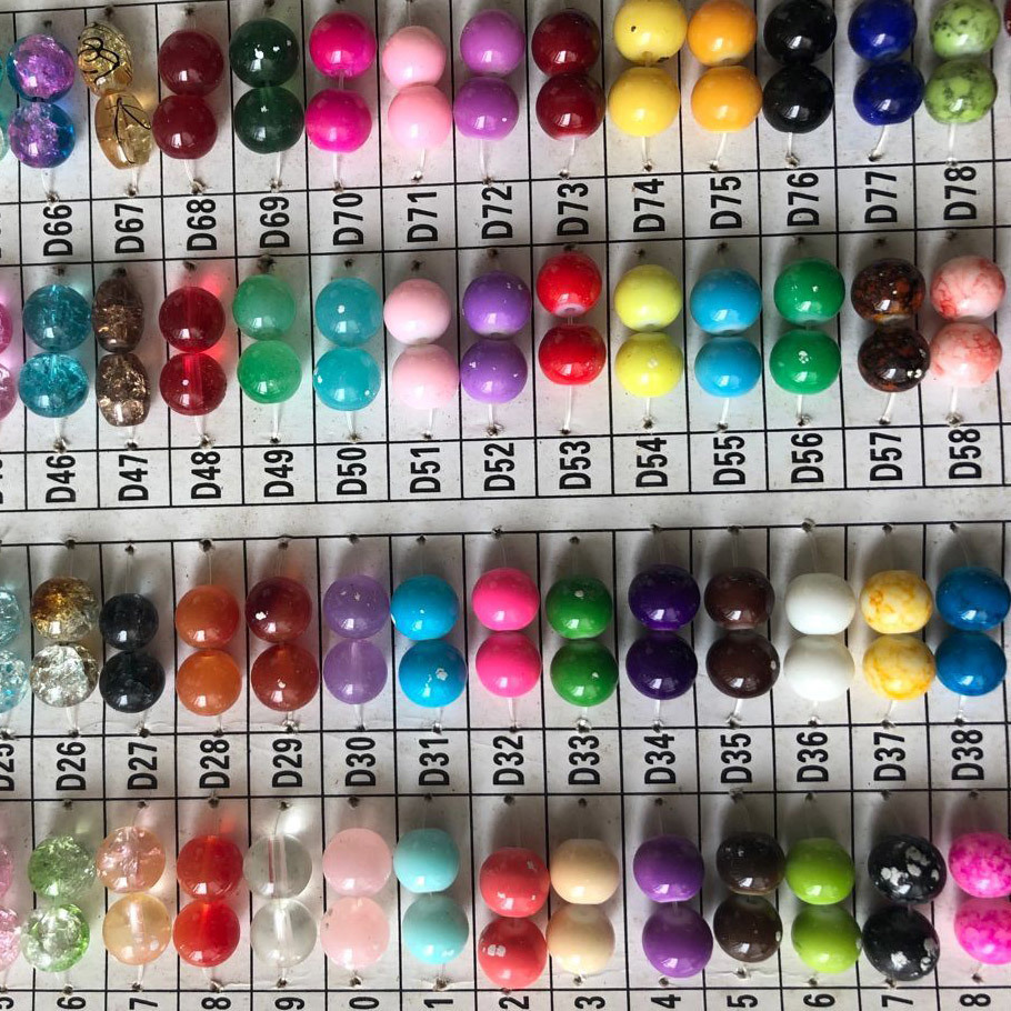 Hans Amazon Top Seller Shine Acrylic Beads 10mm