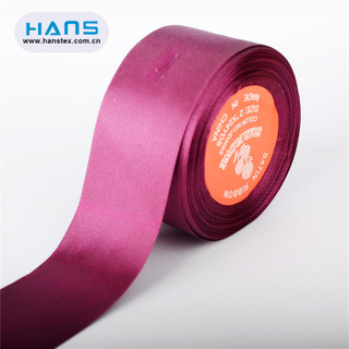 Hans 2019 Hot Sale Color Wide Satin Ribbon