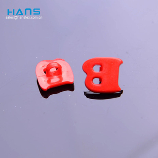 Hans Cheap Wholesale Lucky 2 Hole 4 Hole Plastic Button for Garment