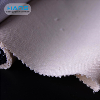 Hans Newest Arrival Plain Recycled Polyester Canvas Fabric