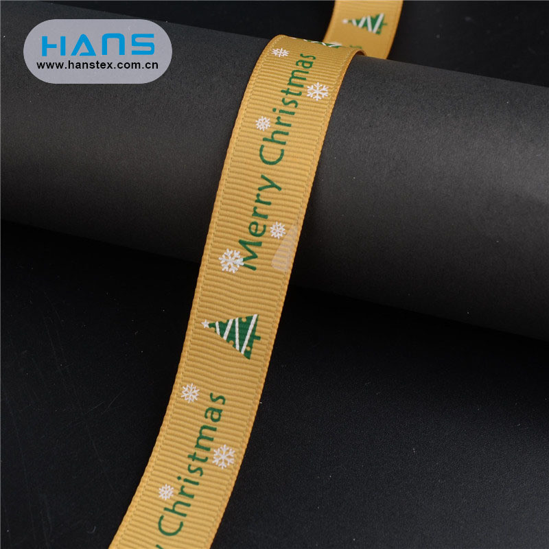 Hans Cheap Wholesale Various Color Custom Printed Ribbon