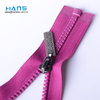 Hans Excellent Quality and Reasonable Price Mixed Colors Big Teeth Zipper