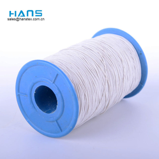 Hans China Factory Good Color Fastness Elastic Rubber Thread