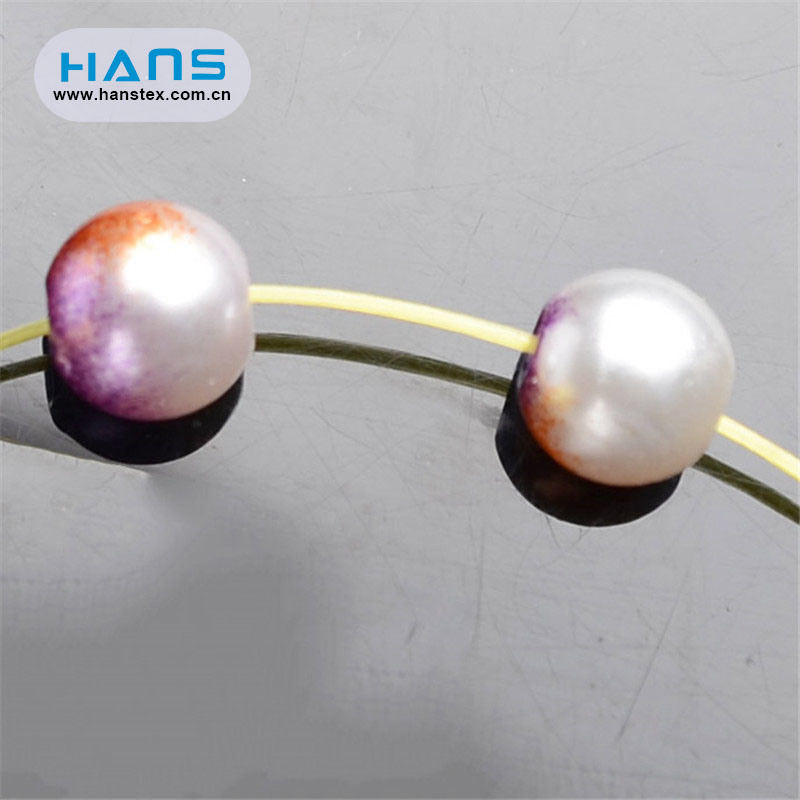 Hans Factory Directly Sell Shine Acrylic Tube Bead