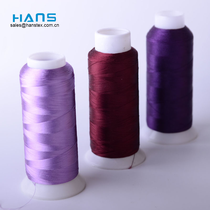 Hans New Custom Durable Reflective Thread for Embroidery